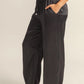 Fariha Drawstring Waist Wide Leg Satin Pants Clothing Hyfve 