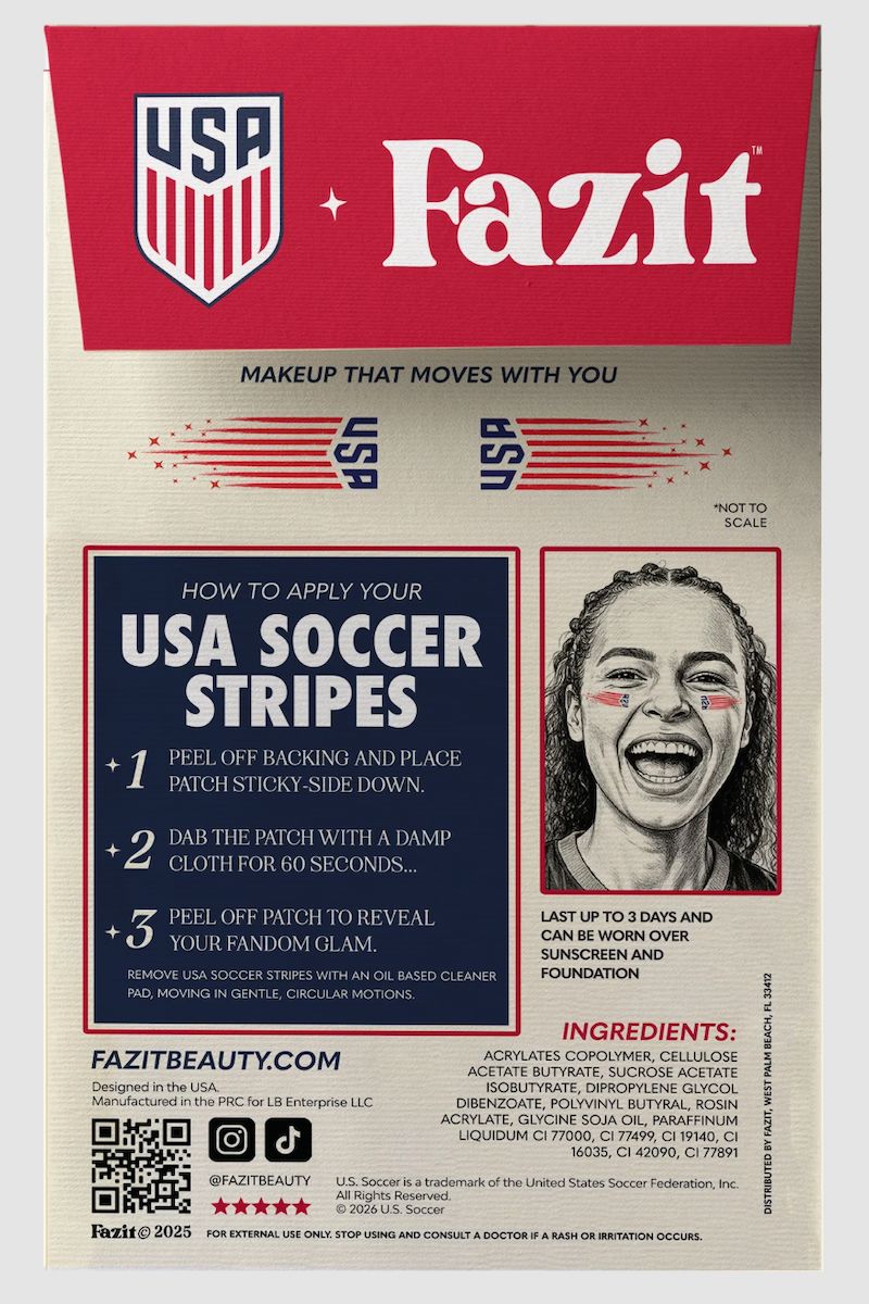 Fazit U.S. Soccer Stripes Beauty fazit 