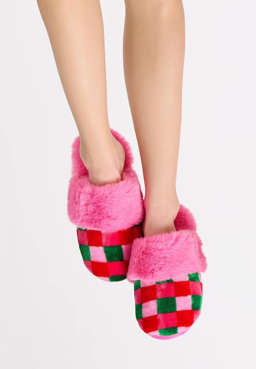 Felicity Stripe Slippers Hats mure + grand 