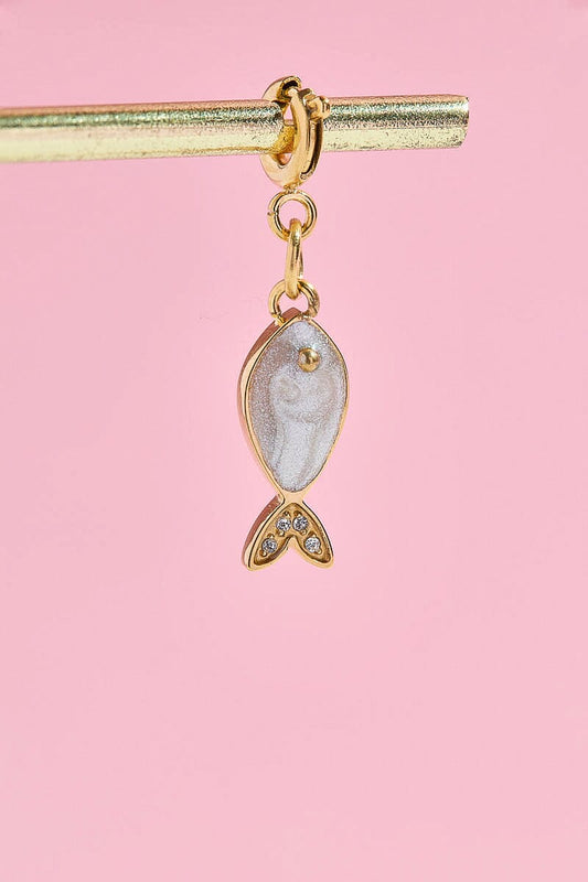 Fish Charm With Spring Clip Mure + Grand 