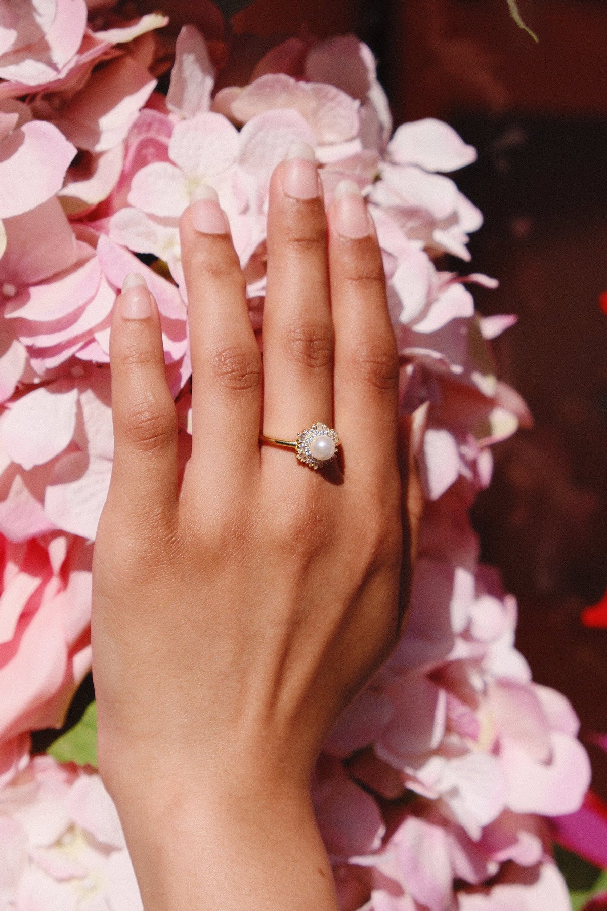 Florence Pearl Sterling Silver RingMure + Grand