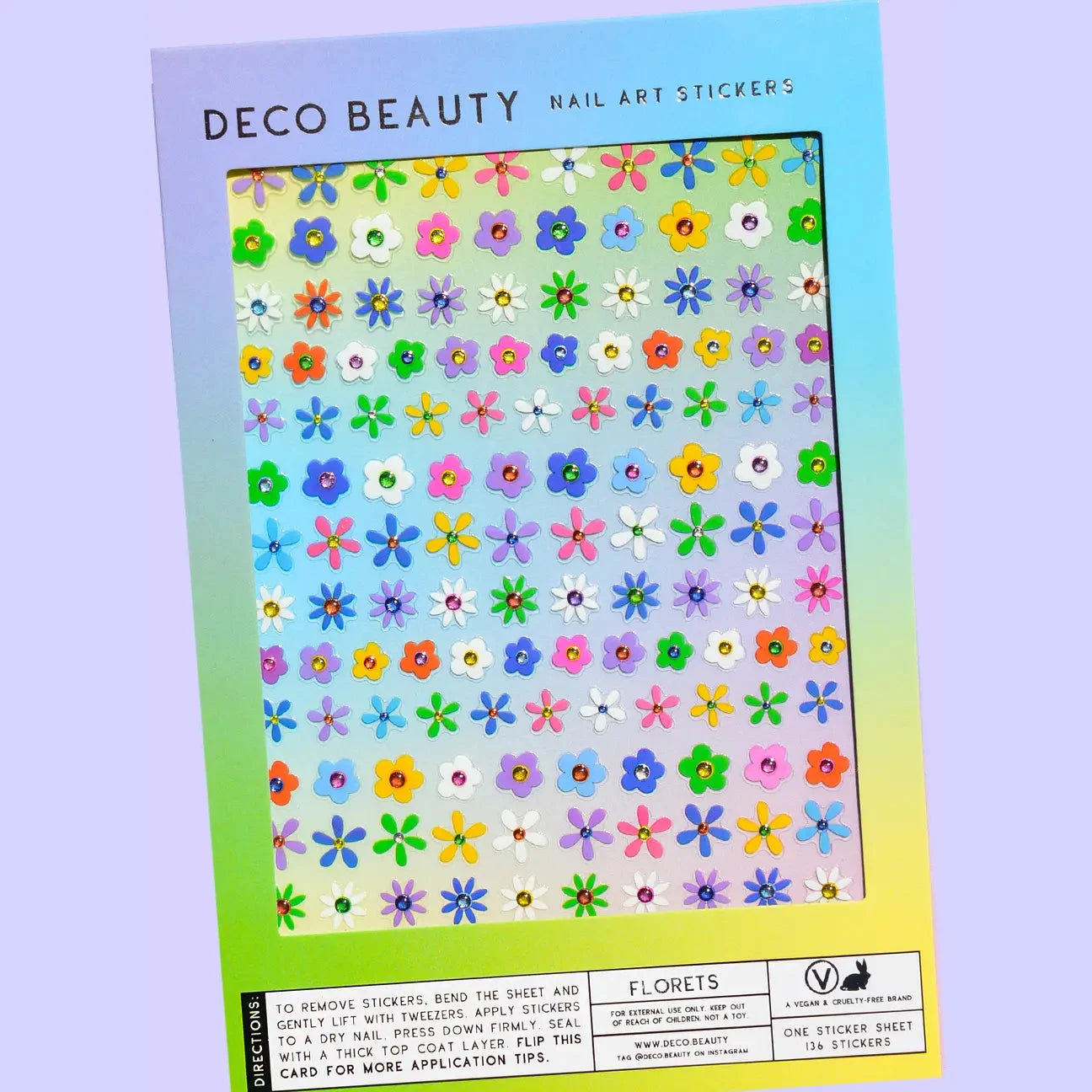 Florets Nail Art Stickers Nail Deco Beauty 
