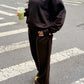 For the Love NY Wide Leg Sweatpants Clothing mure + grand 