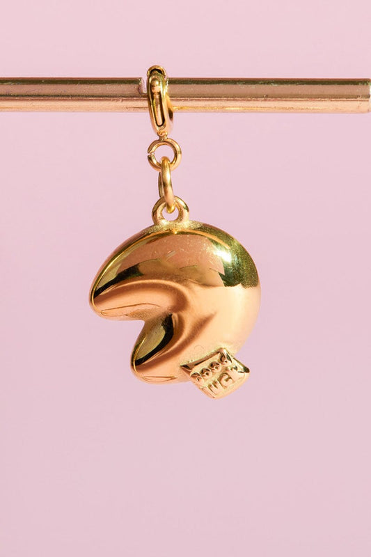 Fortune Cookie Charm With Spring Clip Mure + Grand 