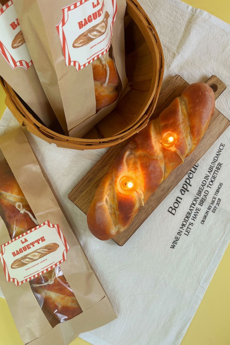 French Baguette Candle Candle Nata Concept Store 