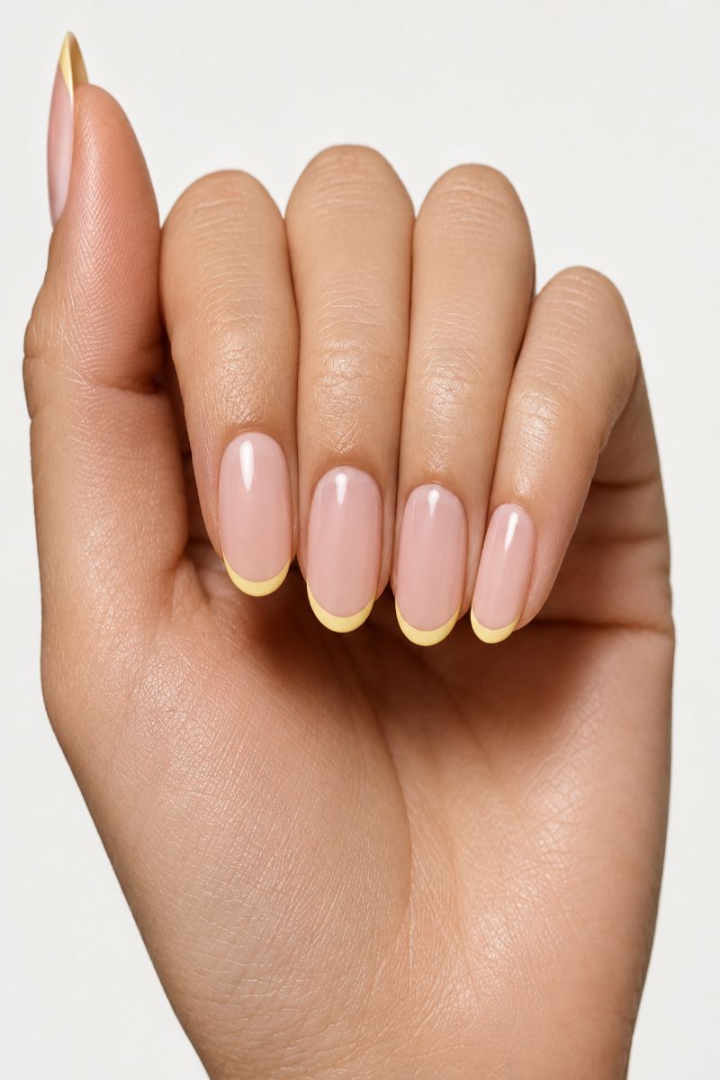 French Butter Press-On Nails Nail Glamnetic 