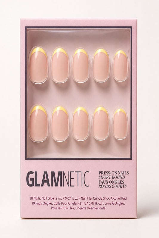 French Butter Press-On Nails Nail Glamnetic 