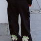 From Boston With Love Wide Leg Sweatpants Clothing mure + grand 