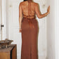 Gaia Lace Detail With Back Slit Maxi Skirt Clothing Bailey Rose 