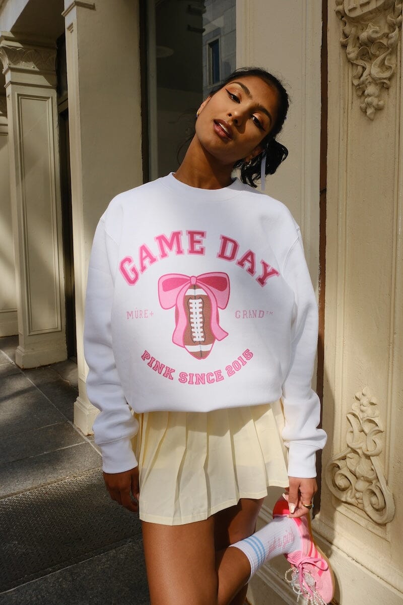 Game Day Graphic Sweatshirt sweatshirt mure + grand 