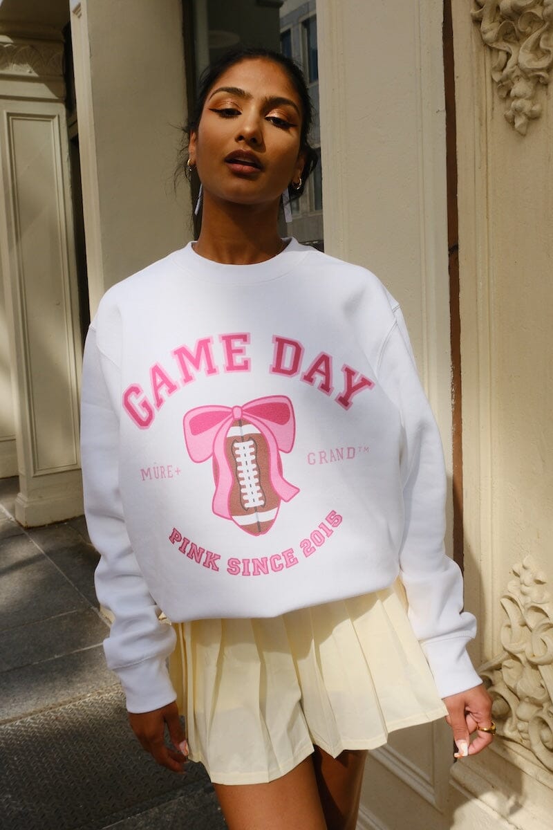 Game Day Graphic Sweatshirt sweatshirt mure + grand 