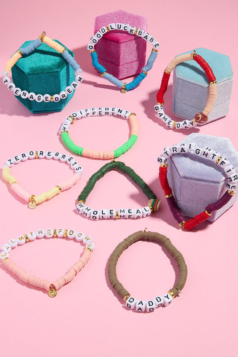 Game Day Inspirational Beaded Bracelet Bracelet mure + grand 