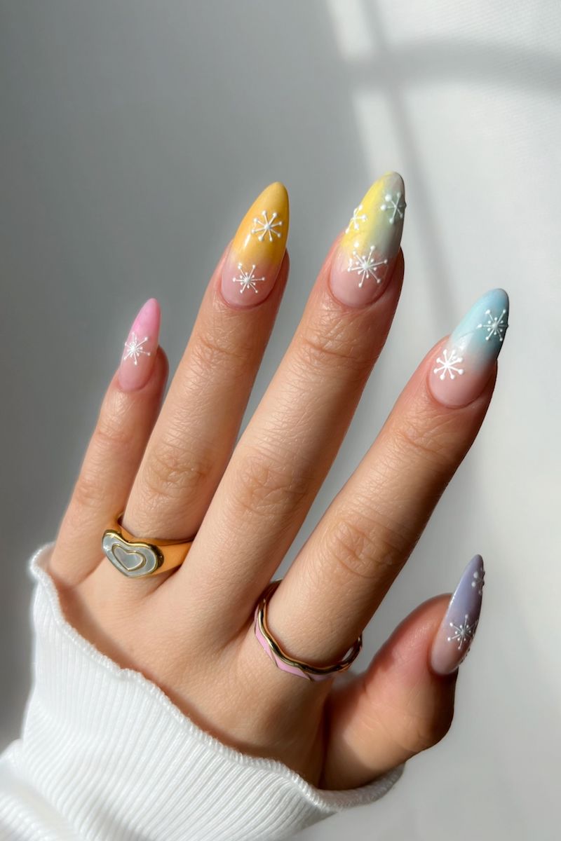 Gingerbread Nail Art Stickers Nail Deco Beauty 