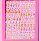 Gingerbread Nail Art Stickers Nail Deco Beauty 