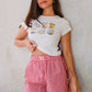 Gingham Bow Boxer Shorts Clothing mure + grand 