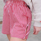 Gingham Bow Boxer Shorts Clothing mure + grand 