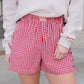 Gingham Bow Boxer Shorts Clothing mure + grand 