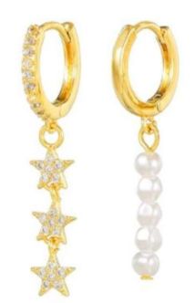 Glow and Chic Charm Dangle Earrings Earrings mure + grand 