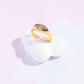Hannah Crystal Stacking Ring Rings mure + grand 6 Orange Gold