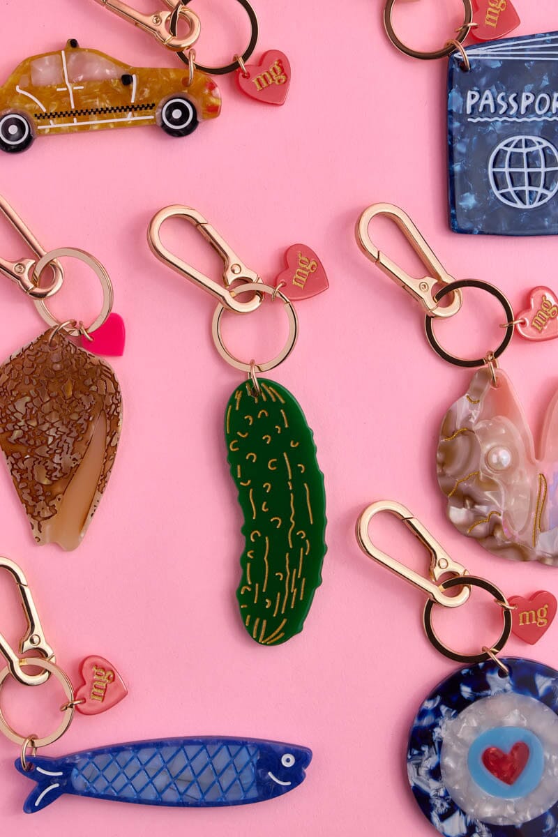 Happy As A Clam Bag Charm Bag Accessories mure + grand 