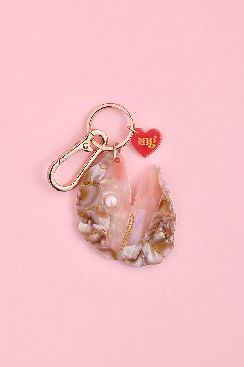Happy As A Clam Bag Charm Bag Accessories mure + grand 