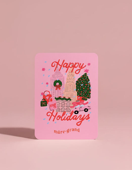 Happy Holidays Digital Gift Card Gift Card mure + grand 