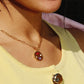 Heartbreaker Gemstone Necklace Necklaces mure + grand 