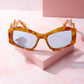 Heatwave Cateye Frame Sunglasses Sunglasses mure + grand Light Tortoise/Blue 