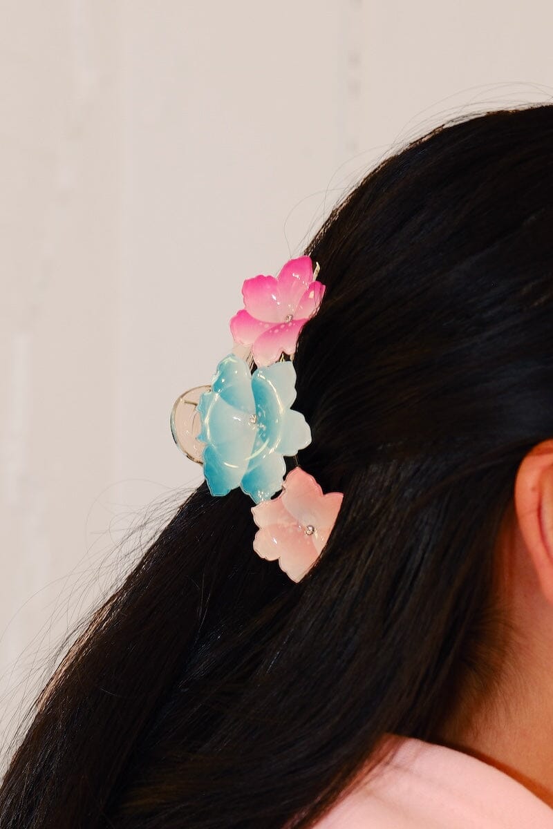 Hibiscus Flowers Claw Clip Hair Accessory mure + grand 