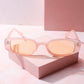 Hot In It Slim Frame Sunglasses Sunglasses mure + grand Peach 