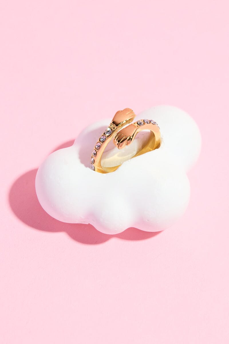 Hug Me Midi Ring in Gold Rings mure + grand 