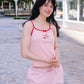 I Love NYC Embroidery Tank Top Clothing mure + grand 