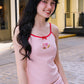 I Love NYC Embroidery Tank Top Clothing mure + grand 