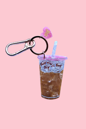 Iced Coffee Always Bag Charm