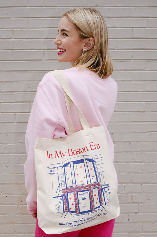 In My Boston Era Tote Bag Canvas Tote Bag mure + grand 