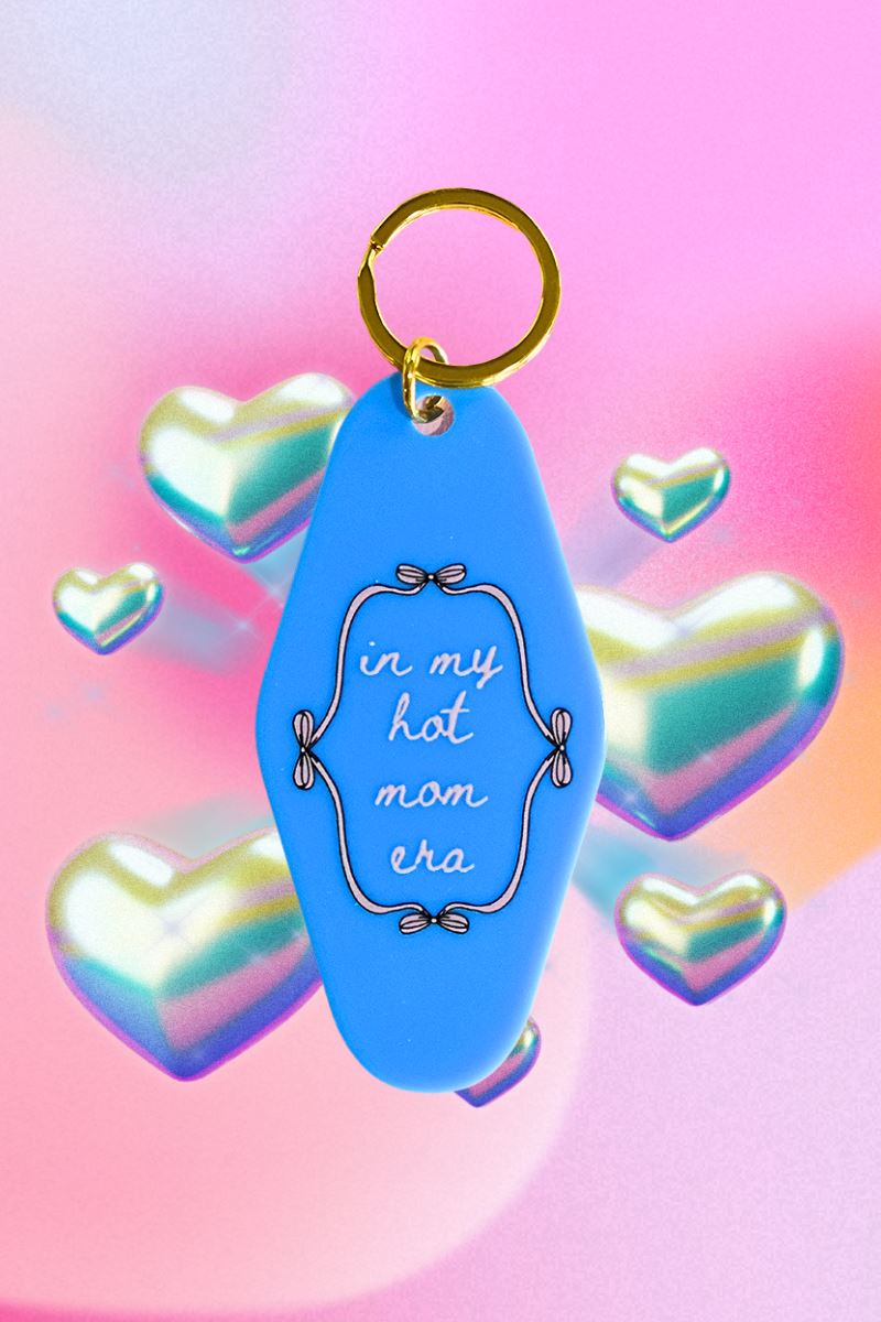 In My Hot Mom Era Motel Keychain Keychain mure + grand 