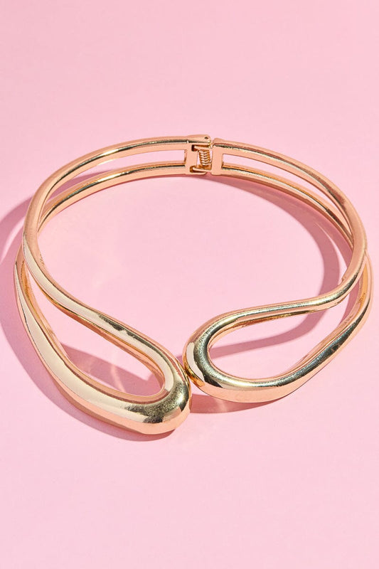 Irregular Geometric Chunky Choker Necklace Necklaces mure + grand 