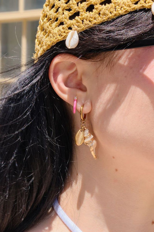 Ocean Gift Charm Dangle Earrings