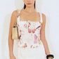 Jolene Corset Style Top With Western-Inspired Print Clothing Bailey Rose 