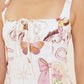 Jolene Corset Style Top With Western-Inspired Print Clothing Bailey Rose 