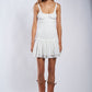 Journee Round Neck with Adjustable Tie Strap Mini Dress Clothing Sky to Moon 