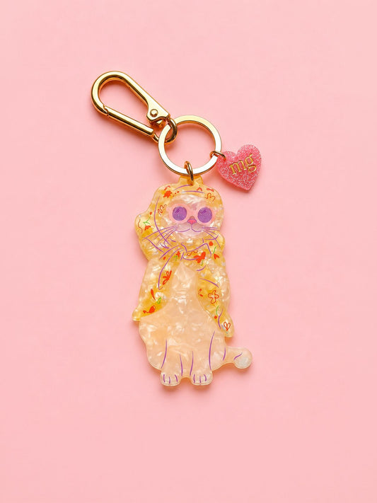 Just a Girl Who Loves Cat Bag Charm Bag Accessories mure + grand 