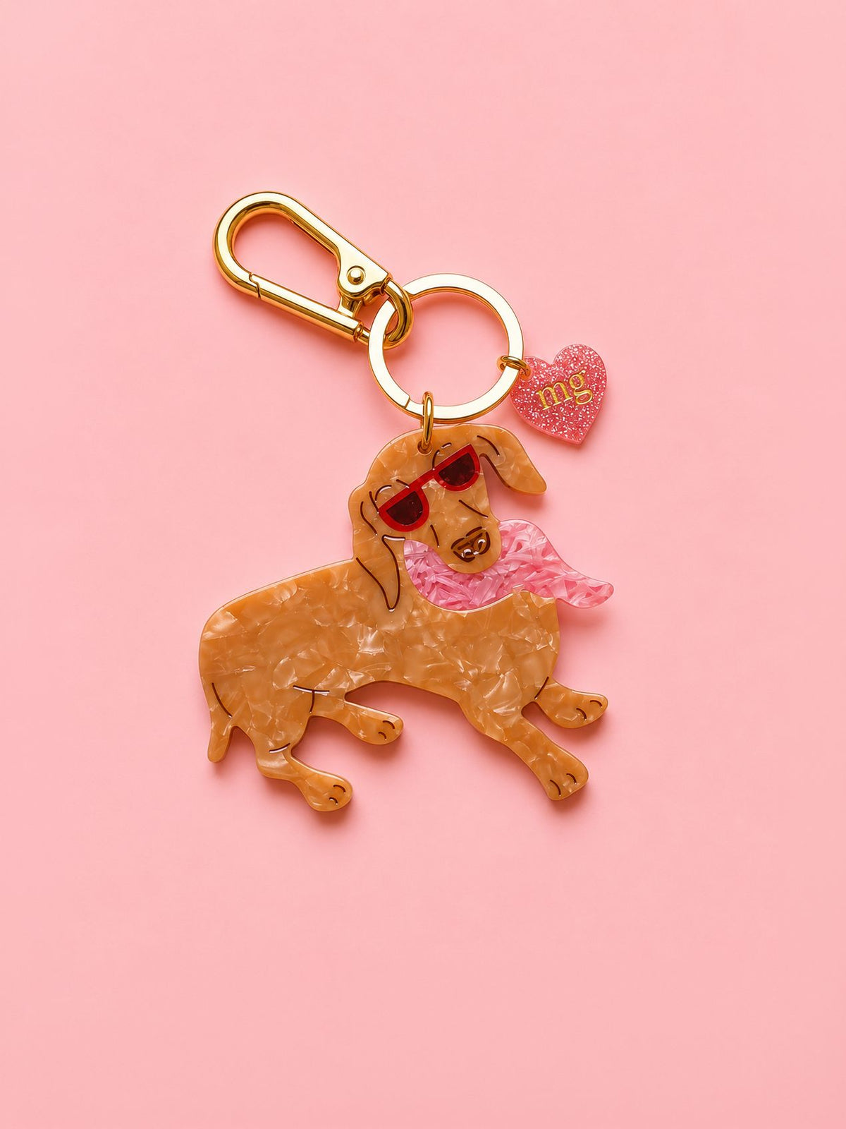 Just a Girl Who Loves Dog Bag Charm Bag Accessories mure + grand 