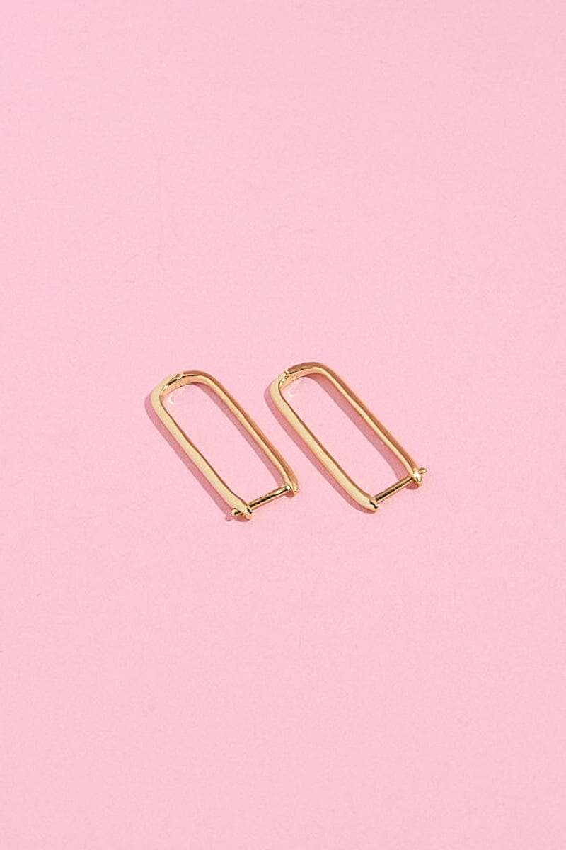 Kayden Sterling Silver Hoop EarringsMure + Grand