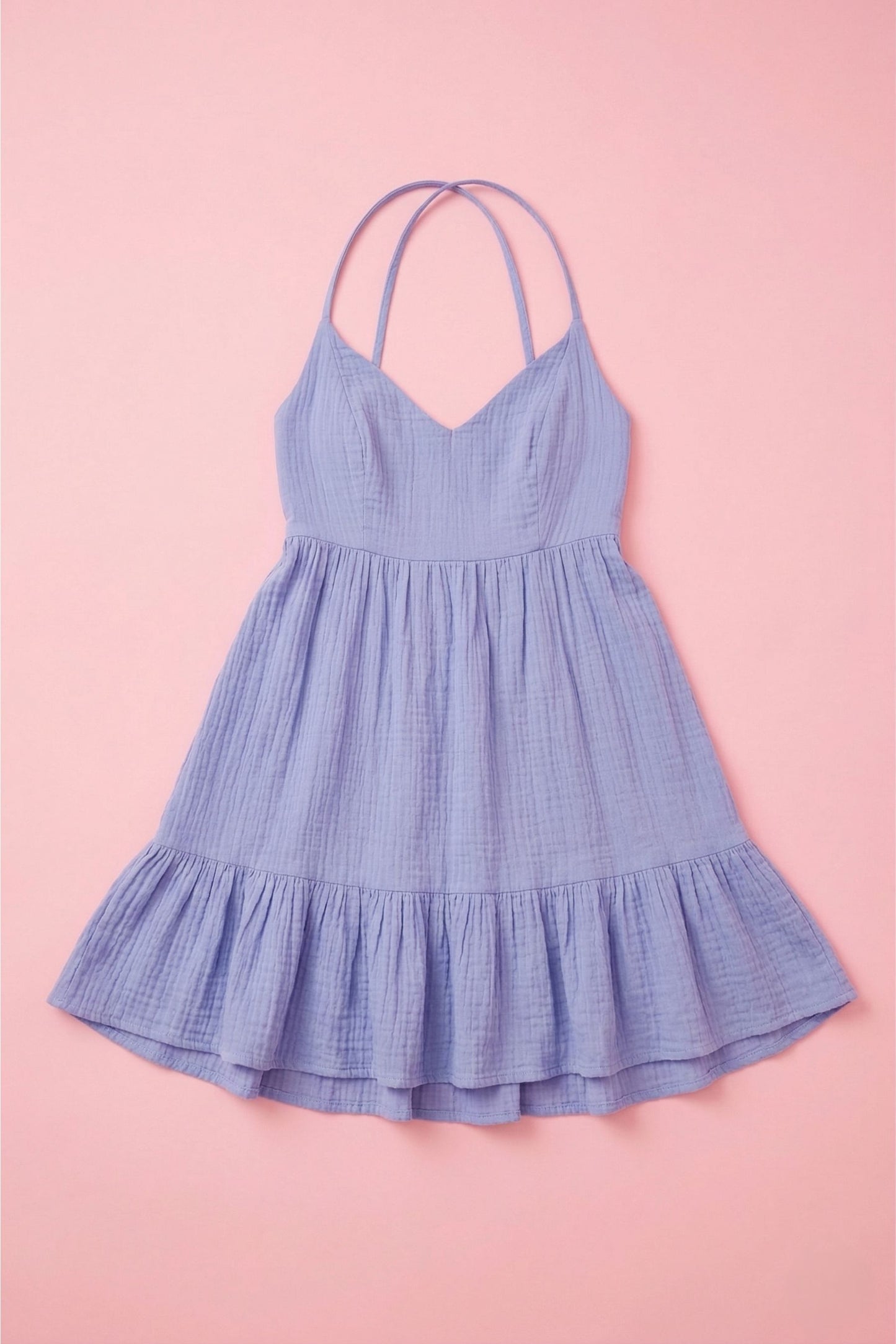 Kinsley Ruffle Mini Dress Clothing Mure + Grand 