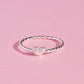 Knotted Sterling Silver Ring Ring mure + grand Silver 6 
