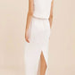 Korbin Cotton Linen Blend Top & Maxi Pencil Skirt Set Clothing mimosa 
