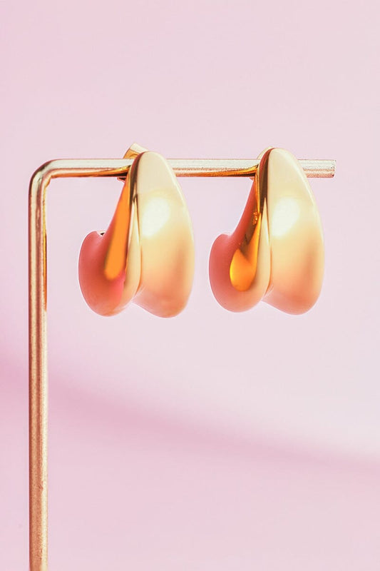 Lava Flow Statement Earrings Earrings mure + grand 