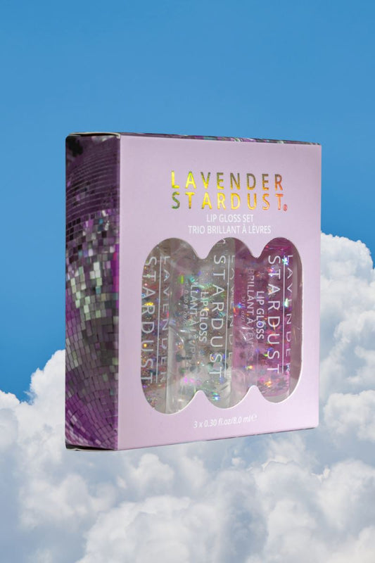 Lavender Stardust Lip Gloss Trio Set Beauty Lavender Stardust 