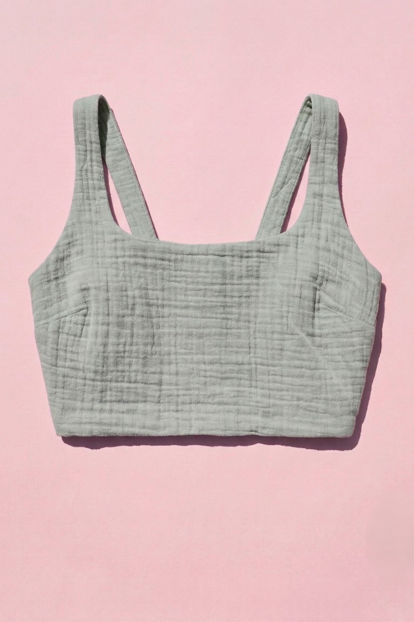 Leah Crop Top Clothing Mure + Grand Mint S/M 